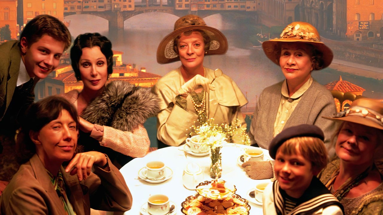 Tea with Mussolini (1999) backdrop artwork