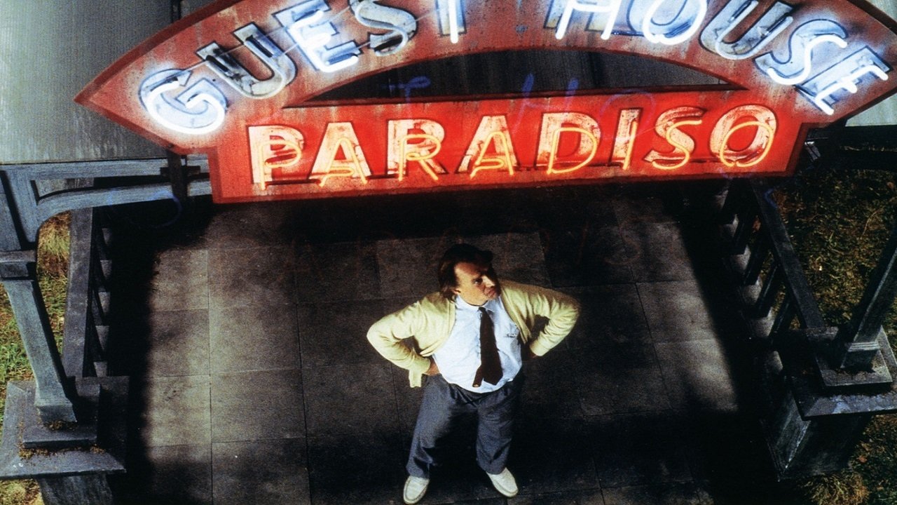 Guest House Paradiso (1999) backdrop artwork