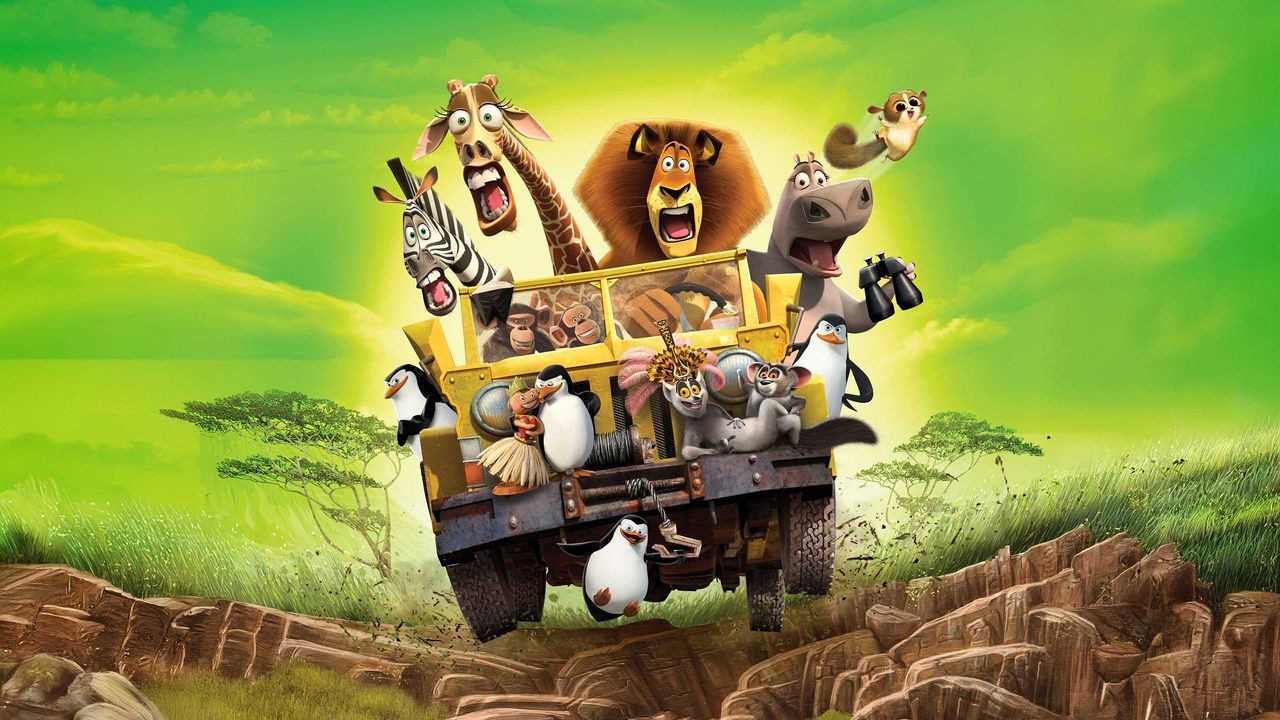 Madagascar: Escape 2 Africa (2008) backdrop artwork