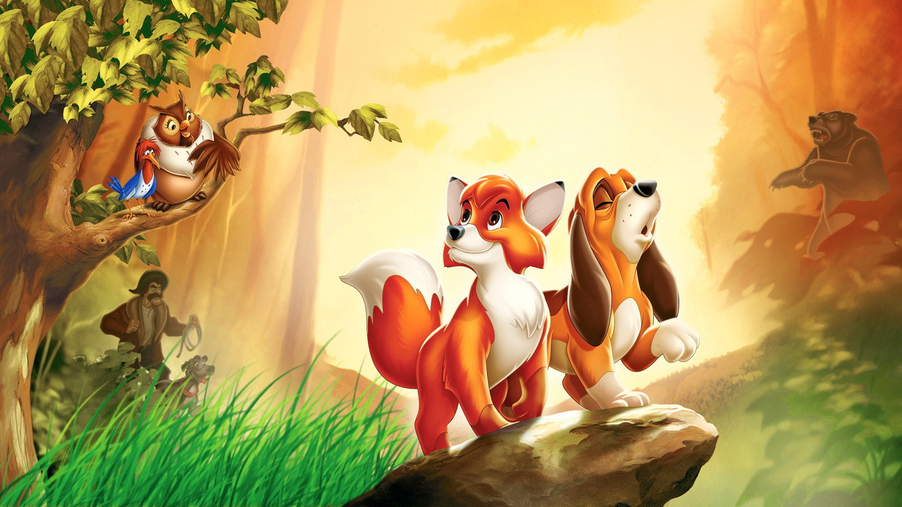 The Fox and the Hound (1981) backdrop artwork