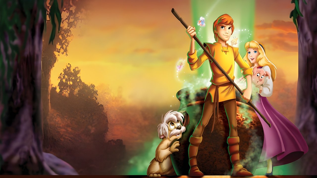 The Black Cauldron (1985) backdrop artwork