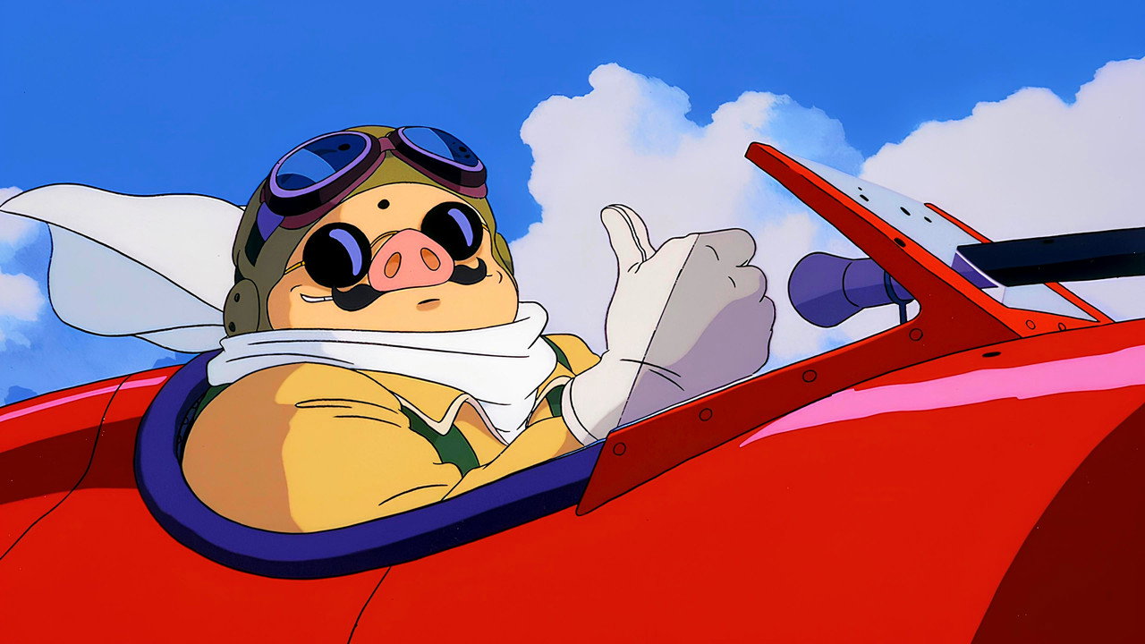 Porco Rosso (1992) backdrop artwork