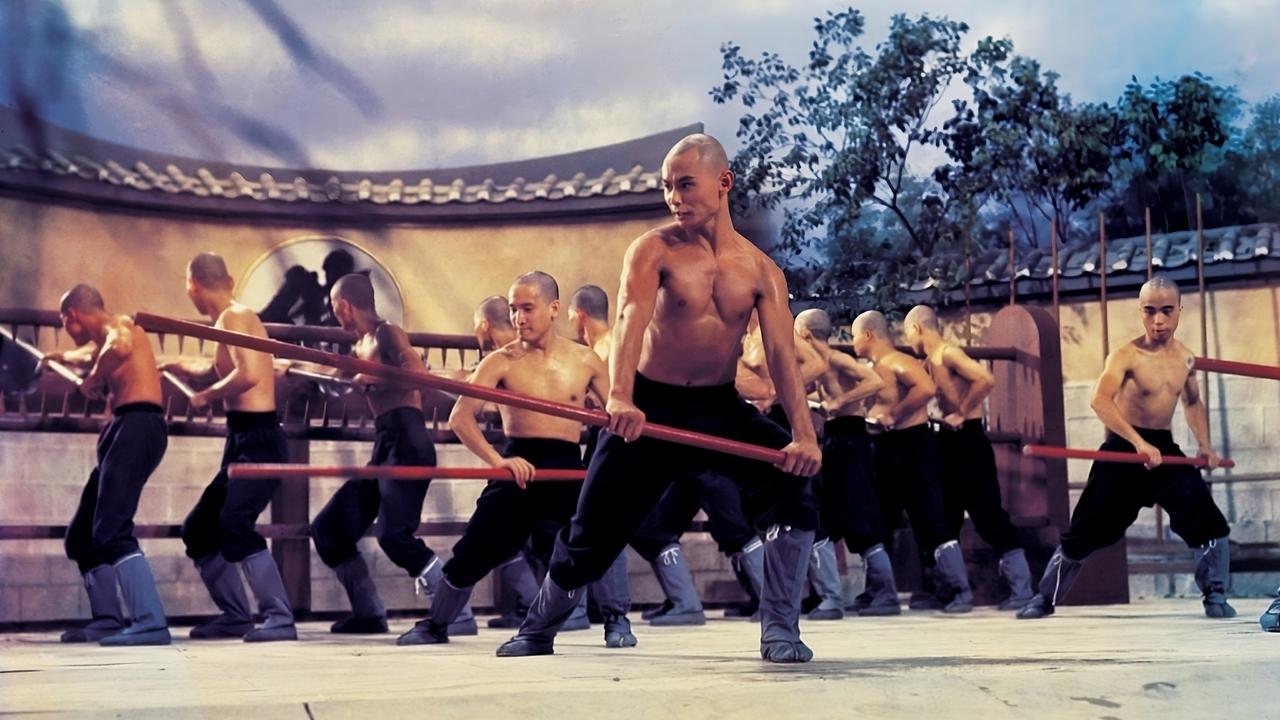 The 36th Chamber of Shaolin (1978) backdrop artwork