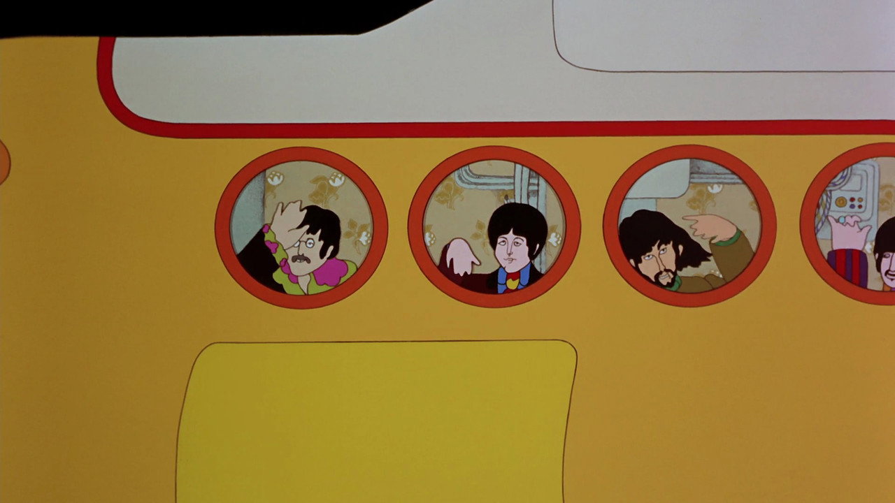 Yellow Submarine (1968) backdrop artwork