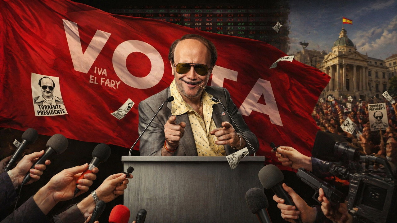Torrente for President (2026) backdrop artwork