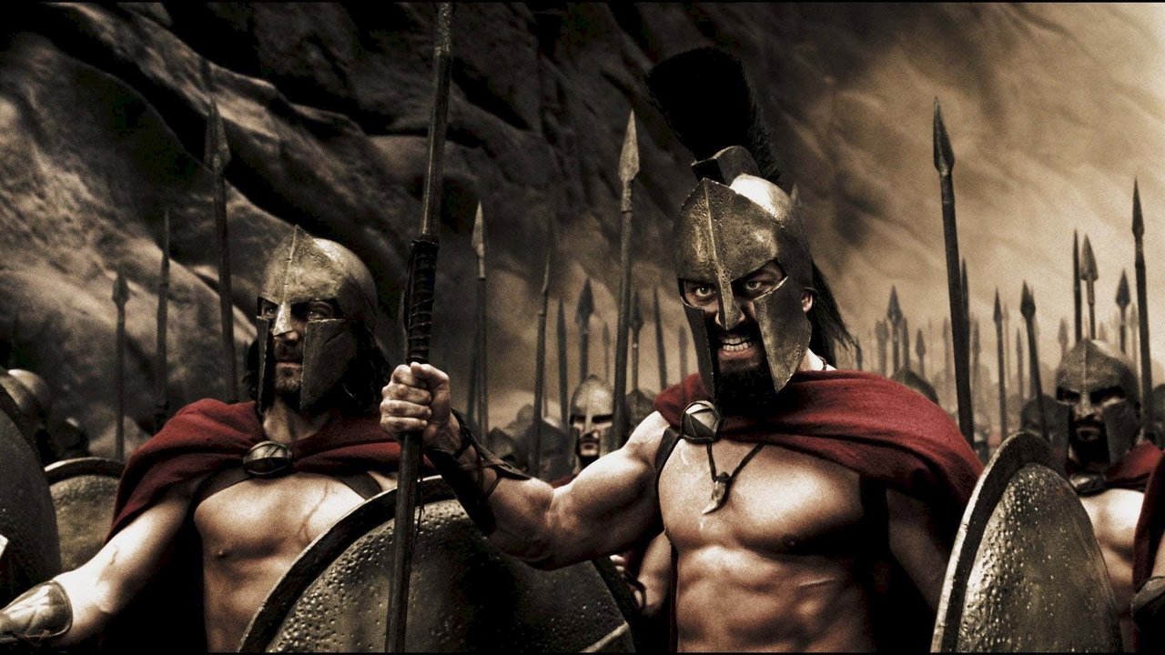 300 (2007) backdrop artwork
