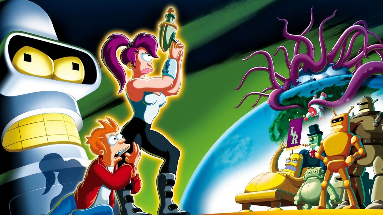 Futurama: The Beast with a Billion Backs (2008) backdrop artwork