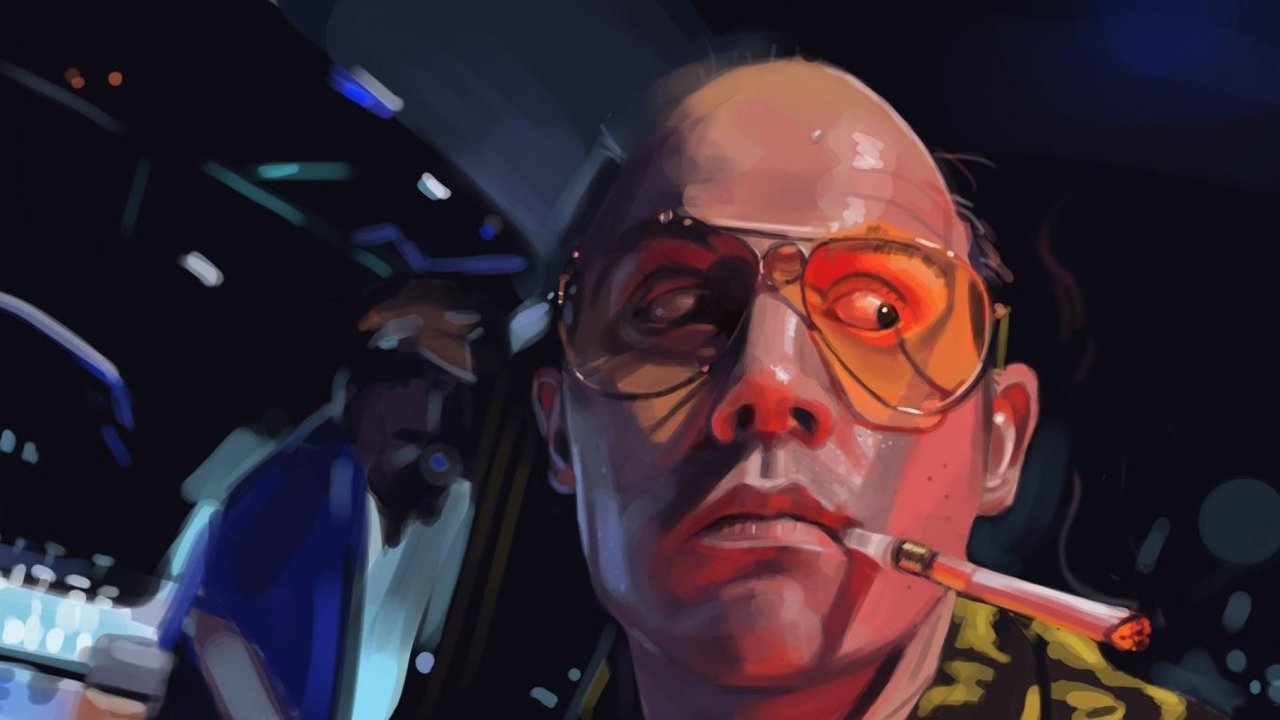 Gonzo: The Life and Work of Dr. Hunter S. Thompson (2008) backdrop artwork