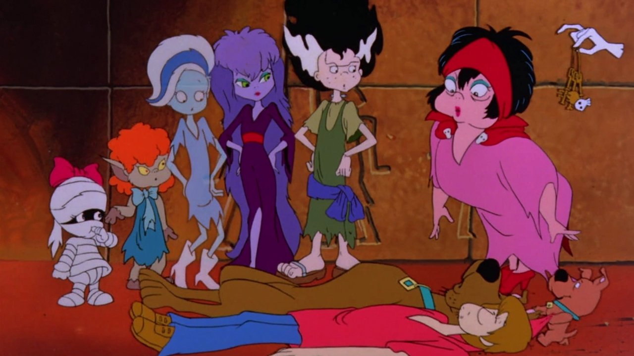 Scooby-Doo and the Ghoul School (1988) backdrop artwork