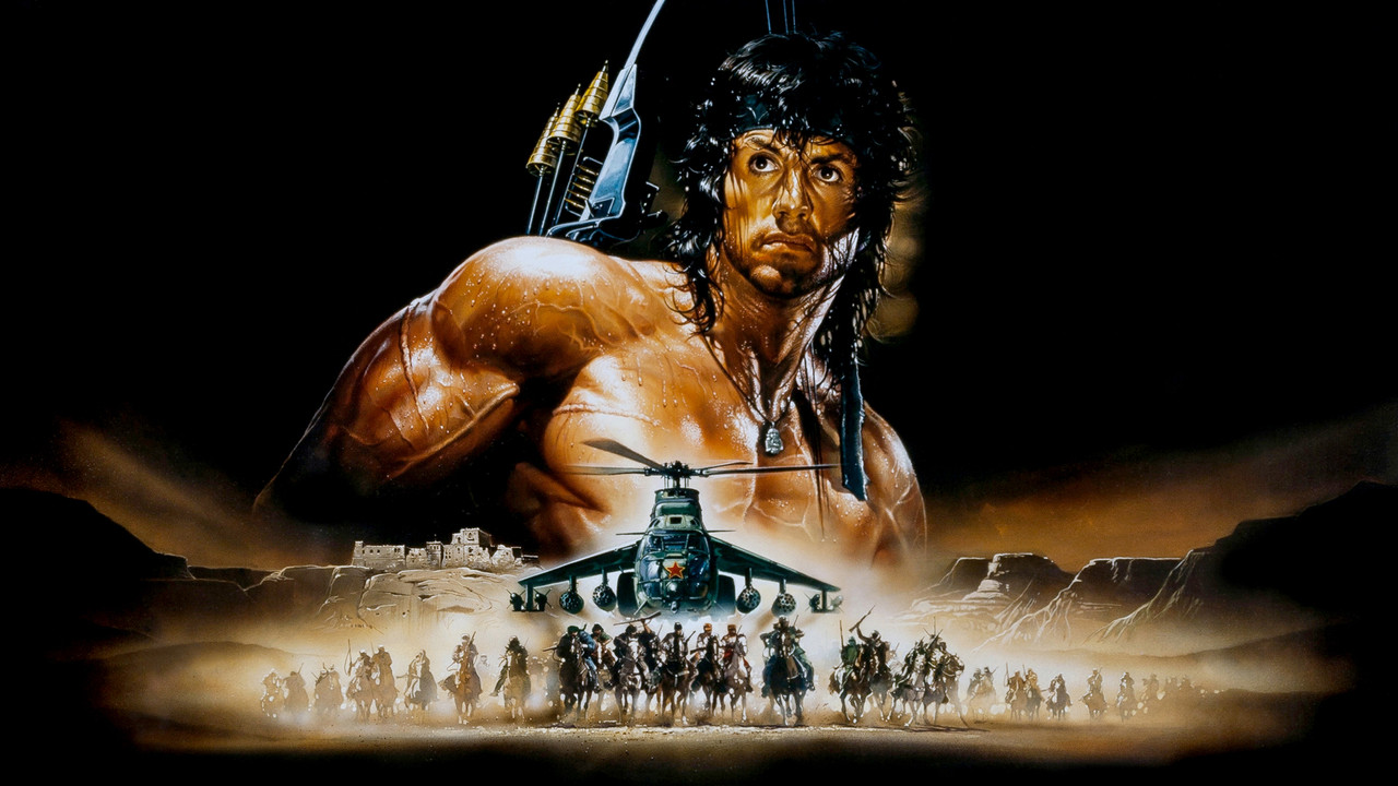 Rambo III (1988) backdrop artwork