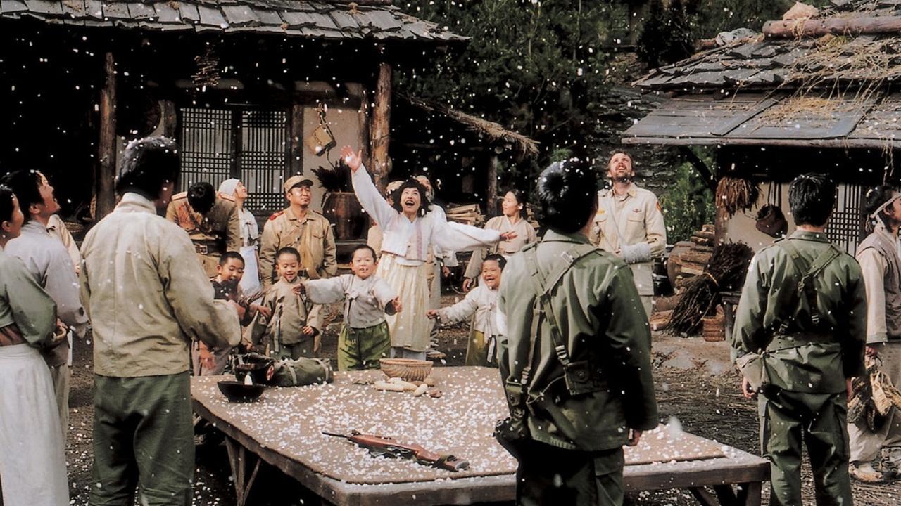 Welcome to Dongmakgol (2005) backdrop artwork