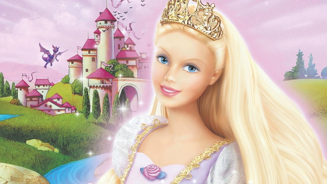 Barbie as Rapunzel (2002) backdrop artwork