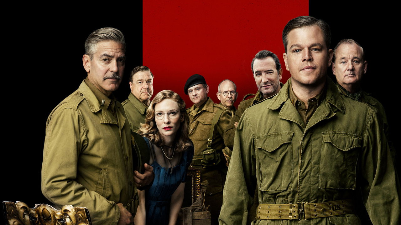 The Monuments Men (2014) backdrop artwork