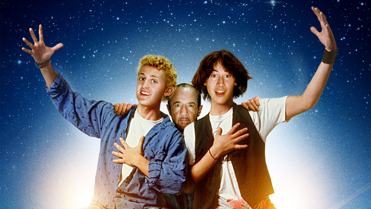Bill & Ted's Excellent Adventure (1989) backdrop artwork