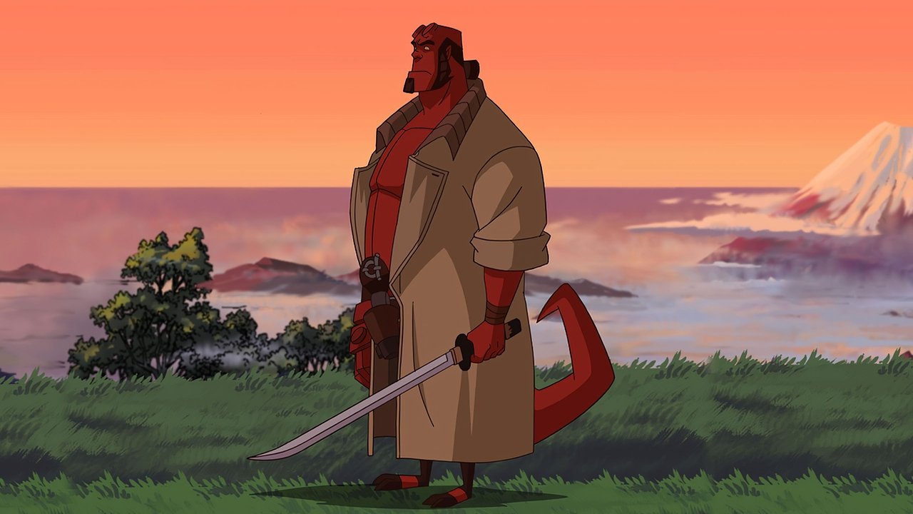 Hellboy Animated: Sword of Storms (2006) backdrop artwork