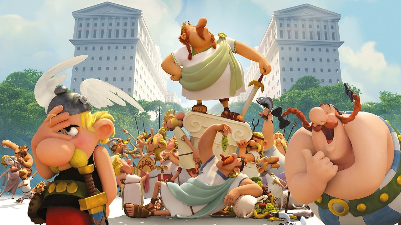 Asterix: The Mansions of the Gods (2014) backdrop artwork