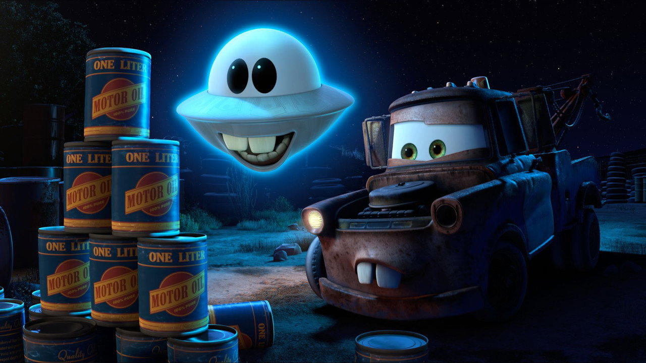 Unidentified Flying Mater (2009) backdrop artwork