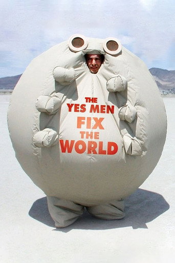 The Yes Men Fix the World (2009) backdrop artwork