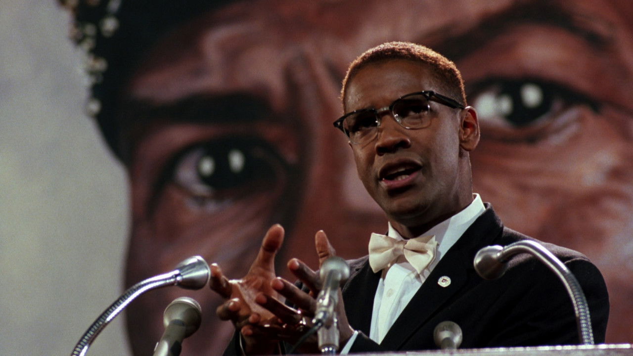 Malcolm X (1992) backdrop artwork