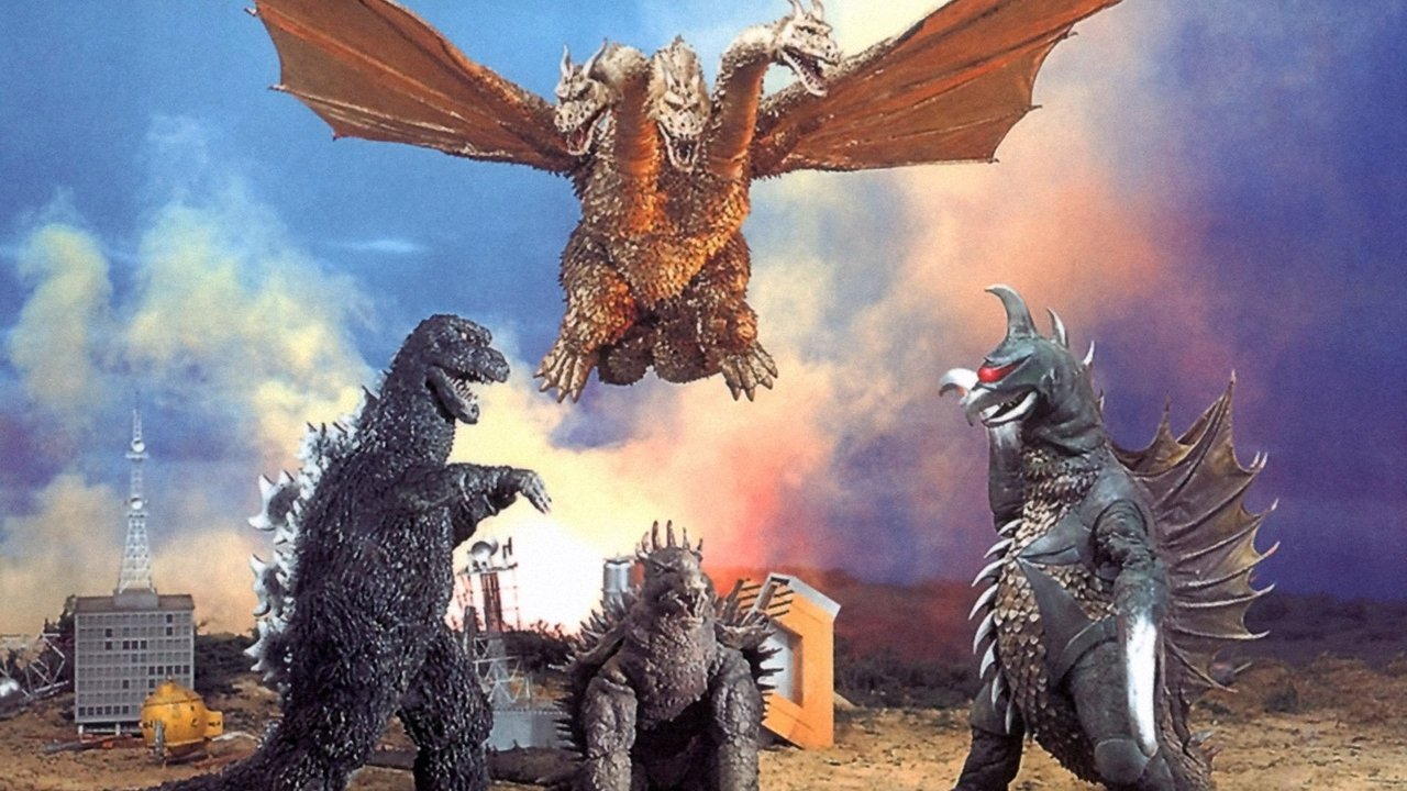 Godzilla vs. Gigan (1972) backdrop artwork