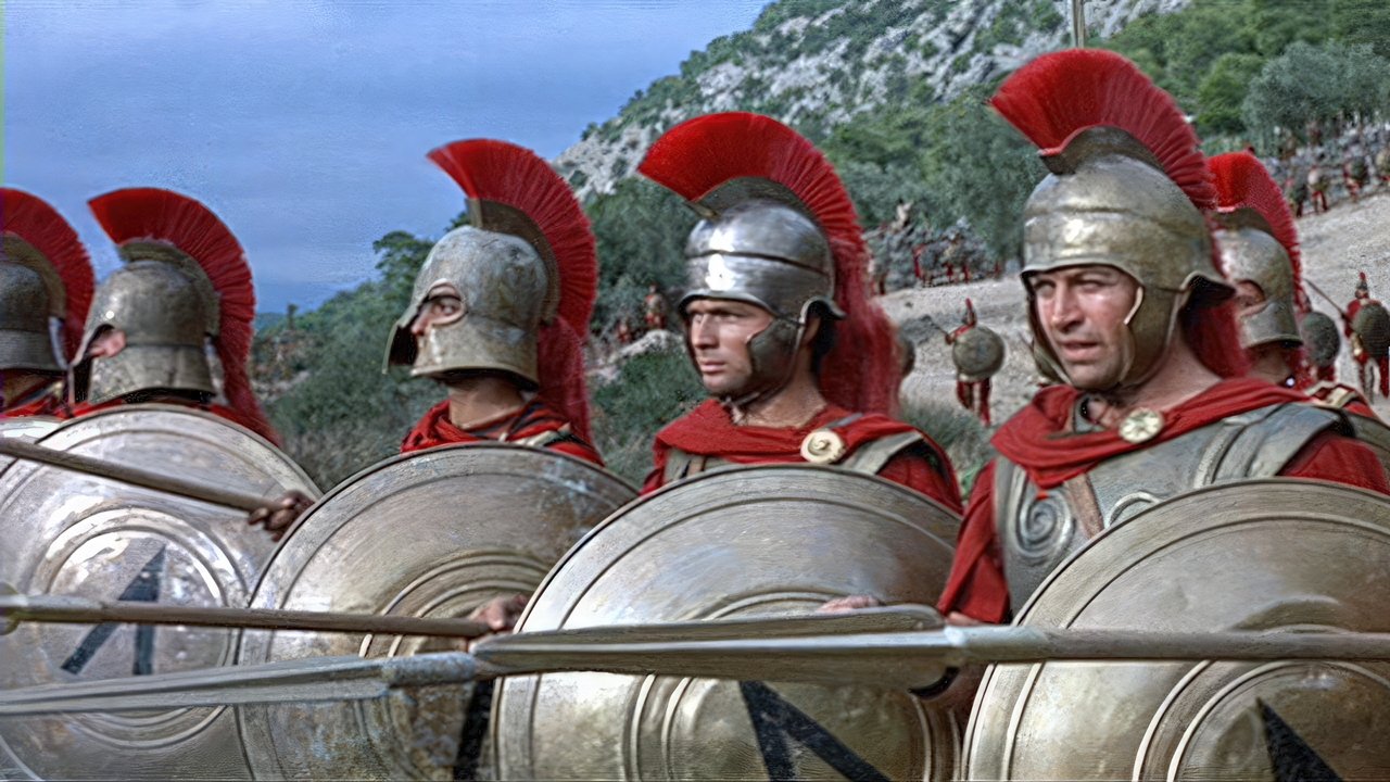The 300 Spartans (1962) backdrop artwork