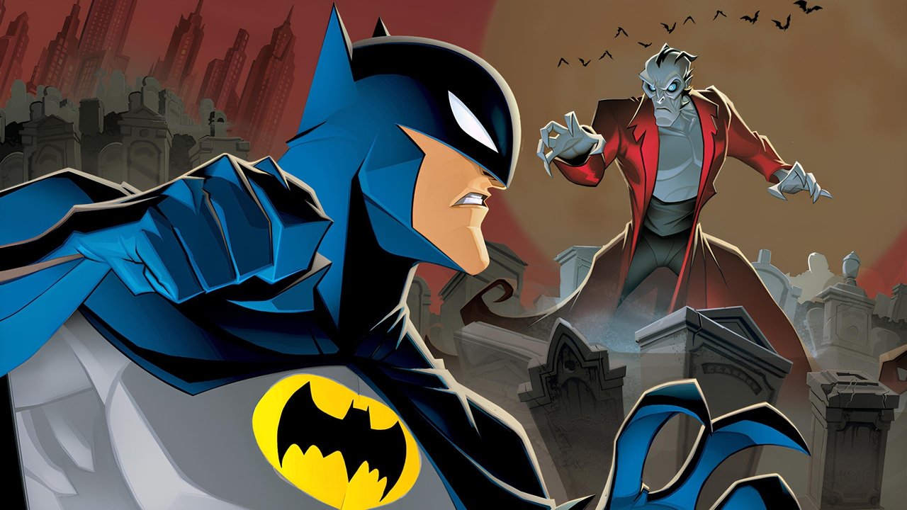 The Batman vs. Dracula (2005) backdrop artwork
