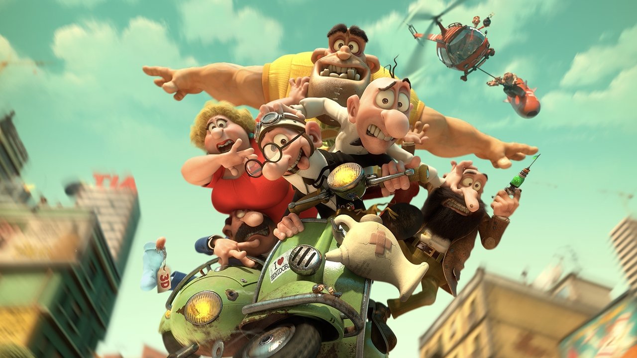Mortadelo & Filemon: Mission Implausible (2014) backdrop artwork