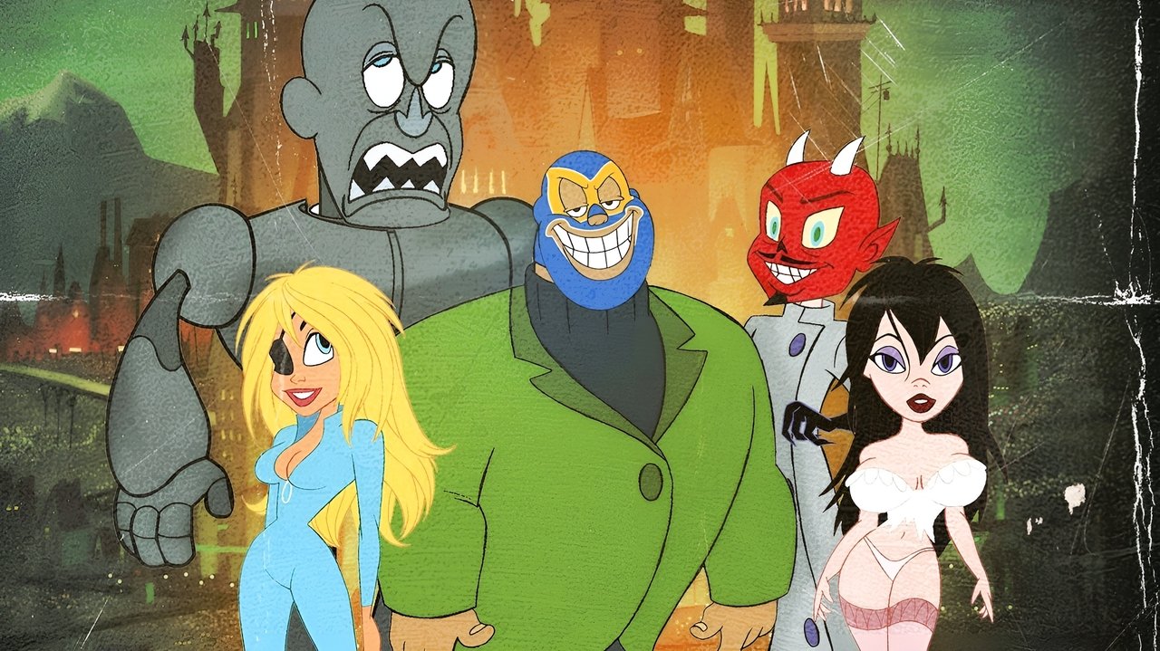The Haunted World of El Superbeasto (2009) backdrop artwork