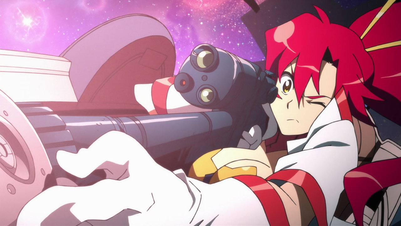 Gurren Lagann the Movie: The Lights in the Sky Are Stars (2009) backdrop artwork