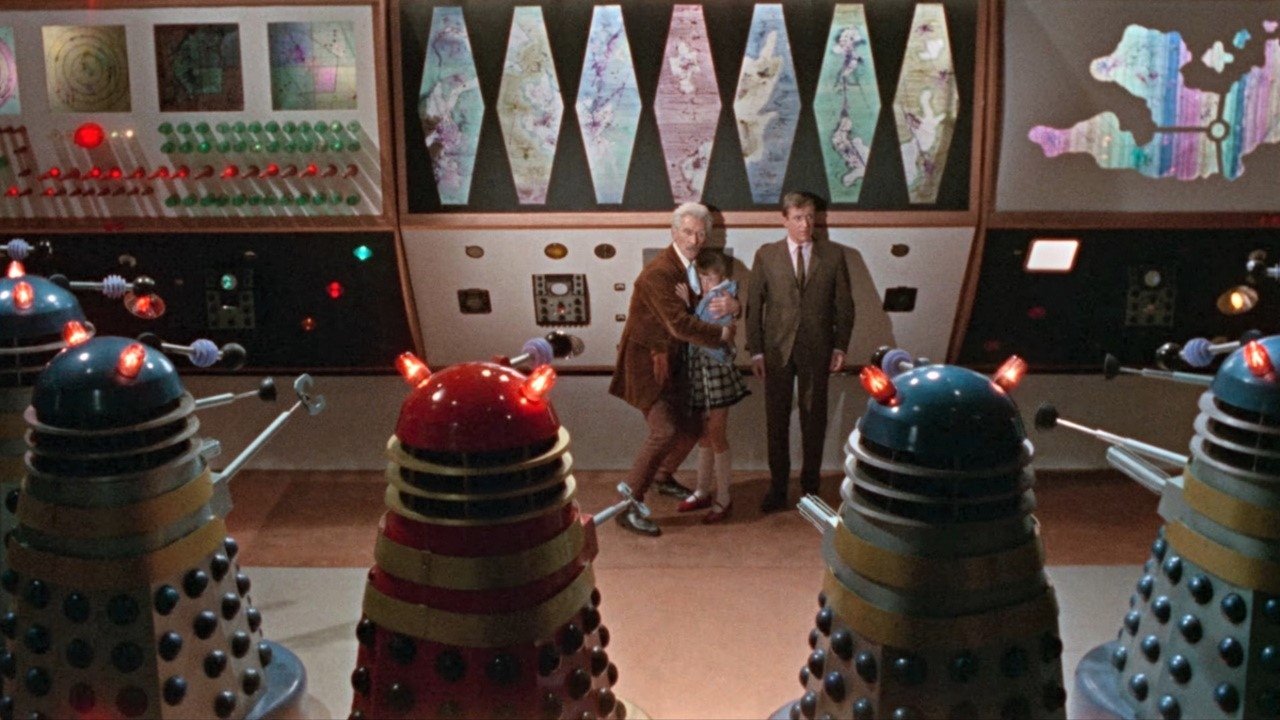 Dr. Who and the Daleks (1965) backdrop artwork