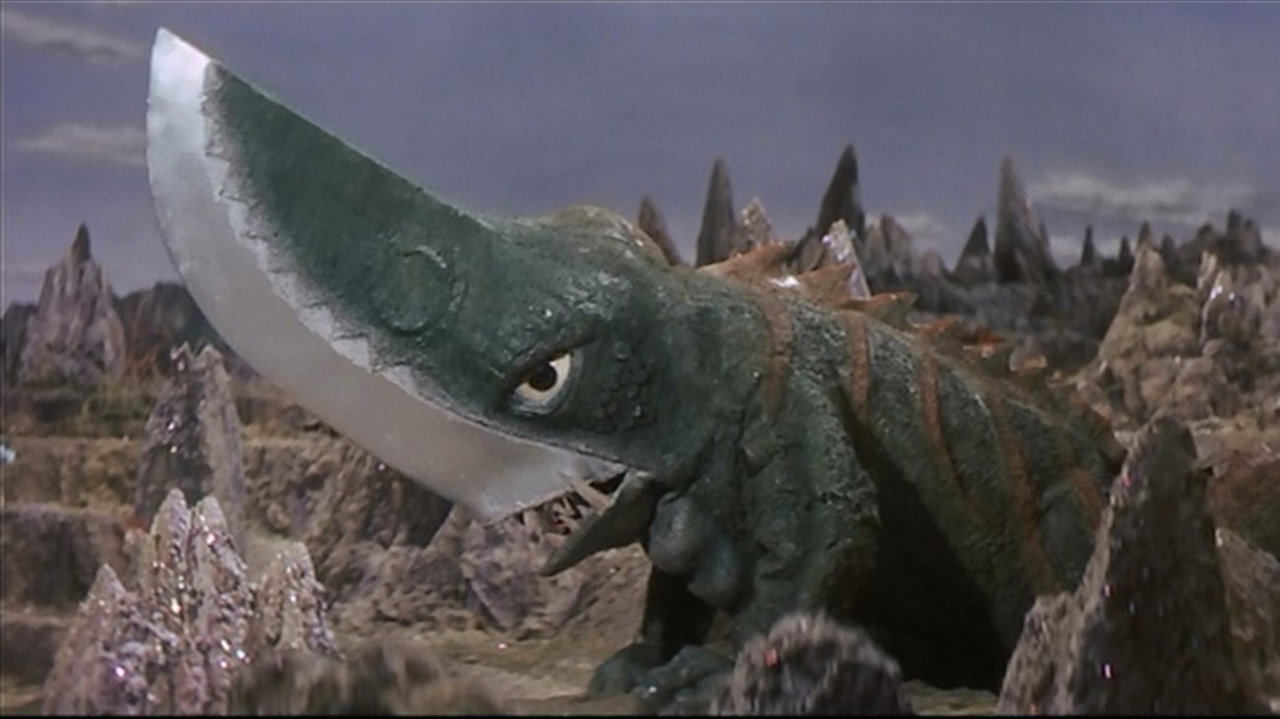 Gamera vs. Guiron (1969) backdrop artwork