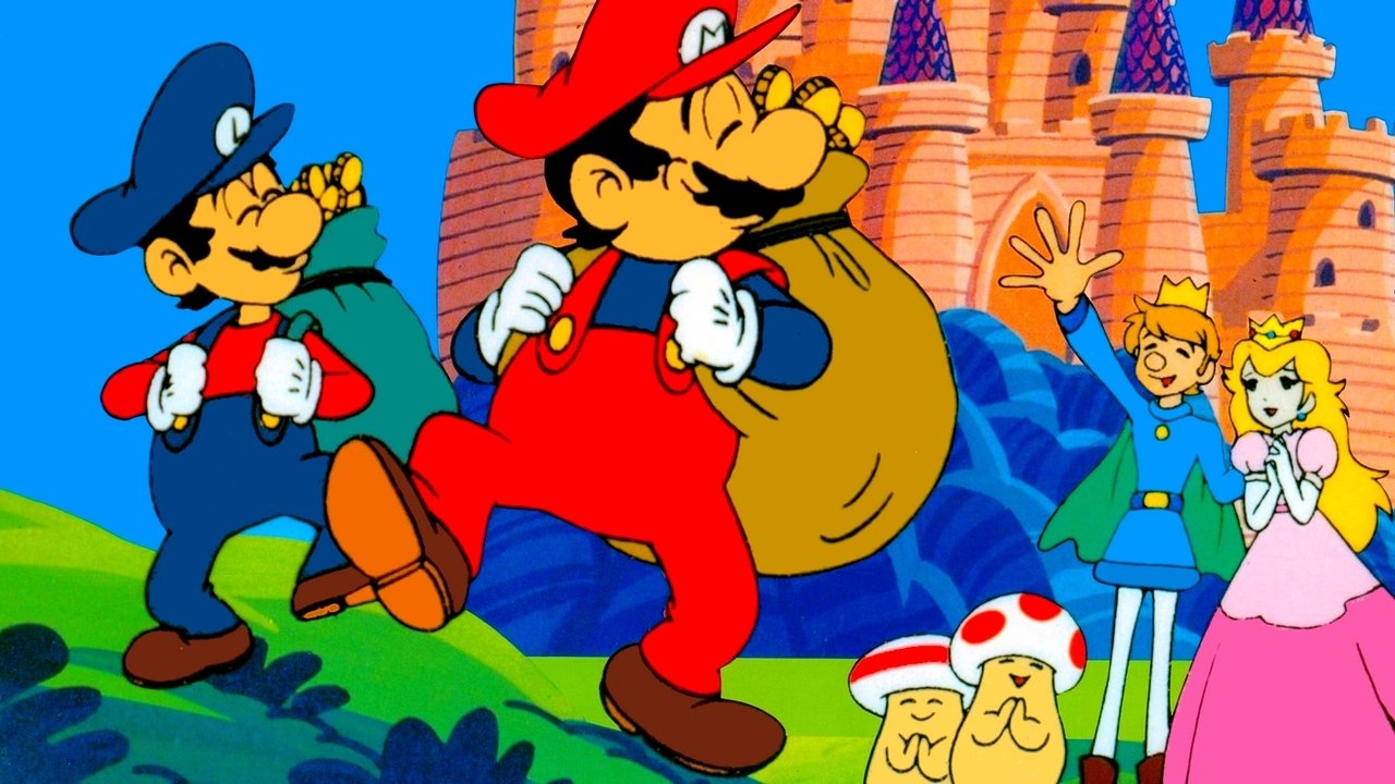 Super Mario Brothers: Great Mission to Rescue Princess Peach (1986) backdrop artwork