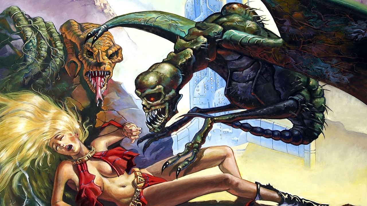 Galaxy of Terror (1981) backdrop artwork
