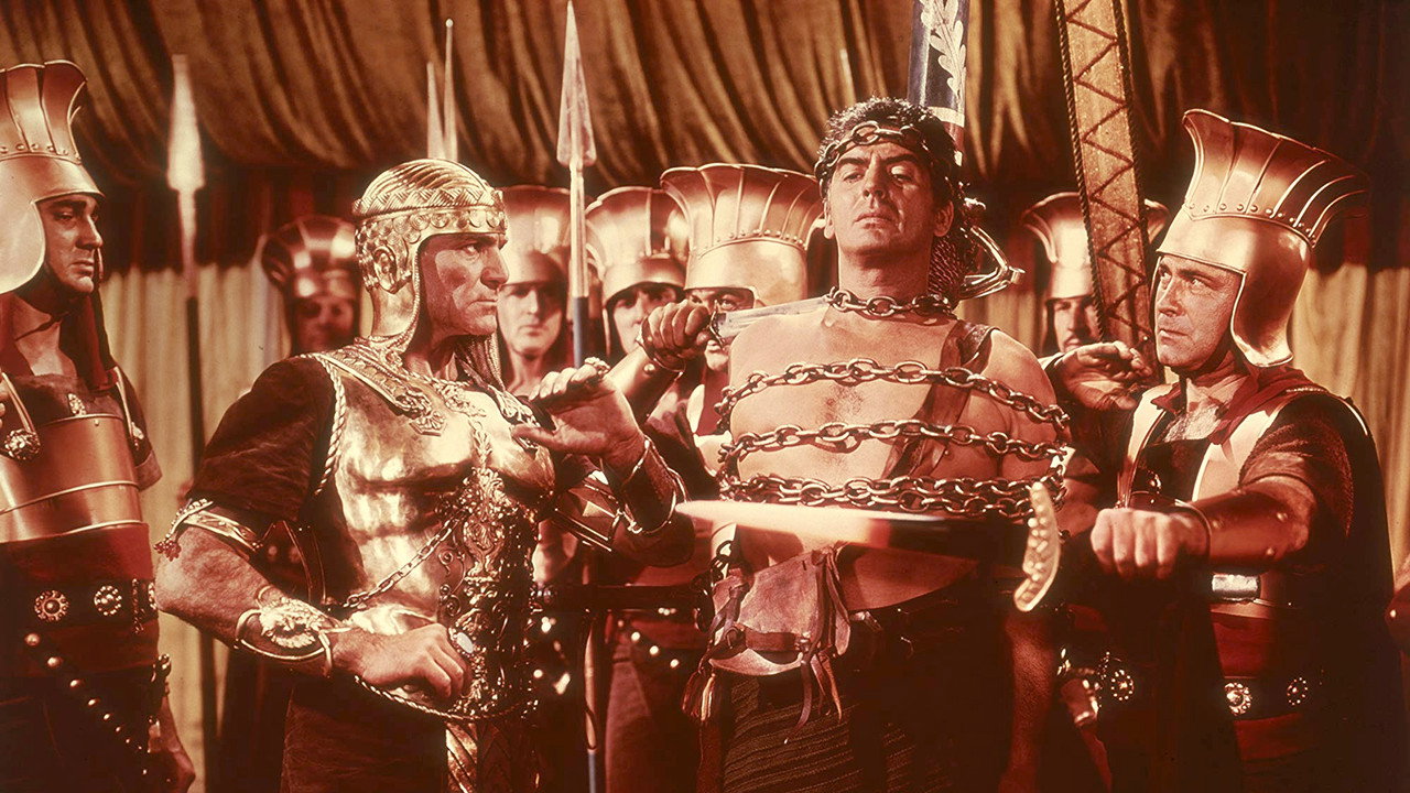 Samson and Delilah (1949) backdrop artwork