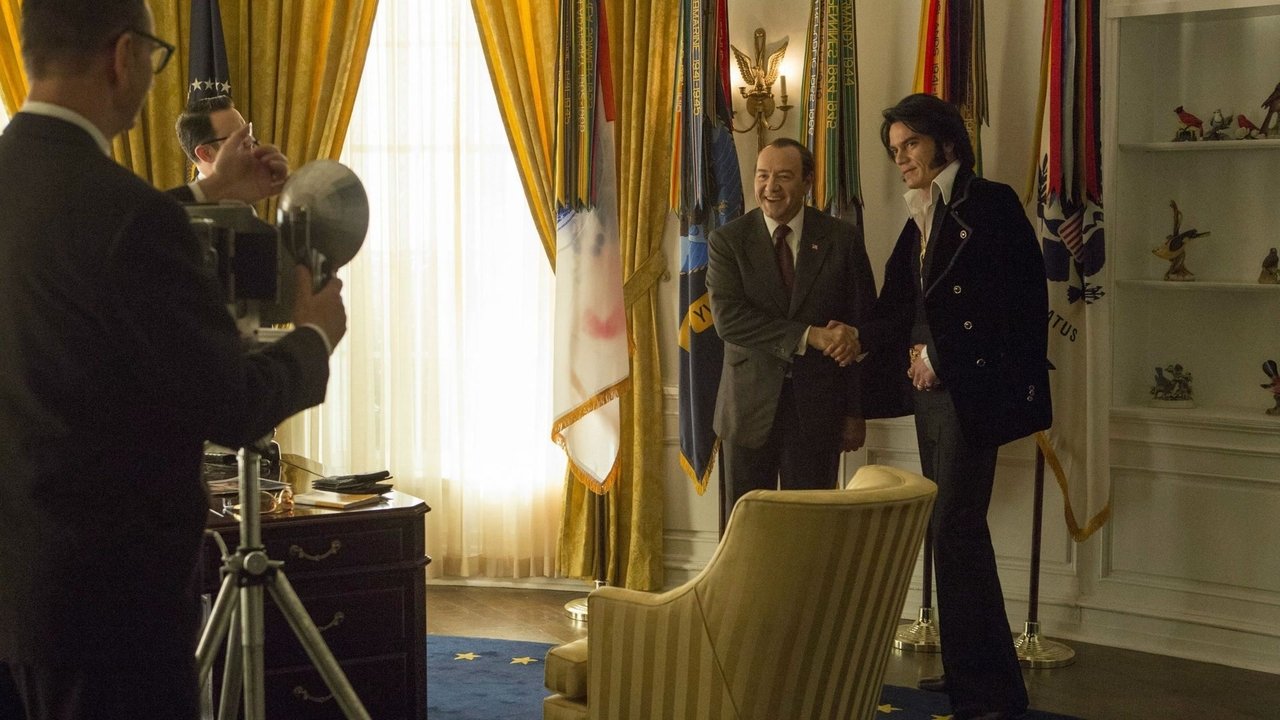 Elvis & Nixon (2016) backdrop artwork