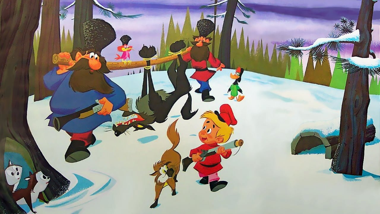Peter and the Wolf (1946) backdrop artwork