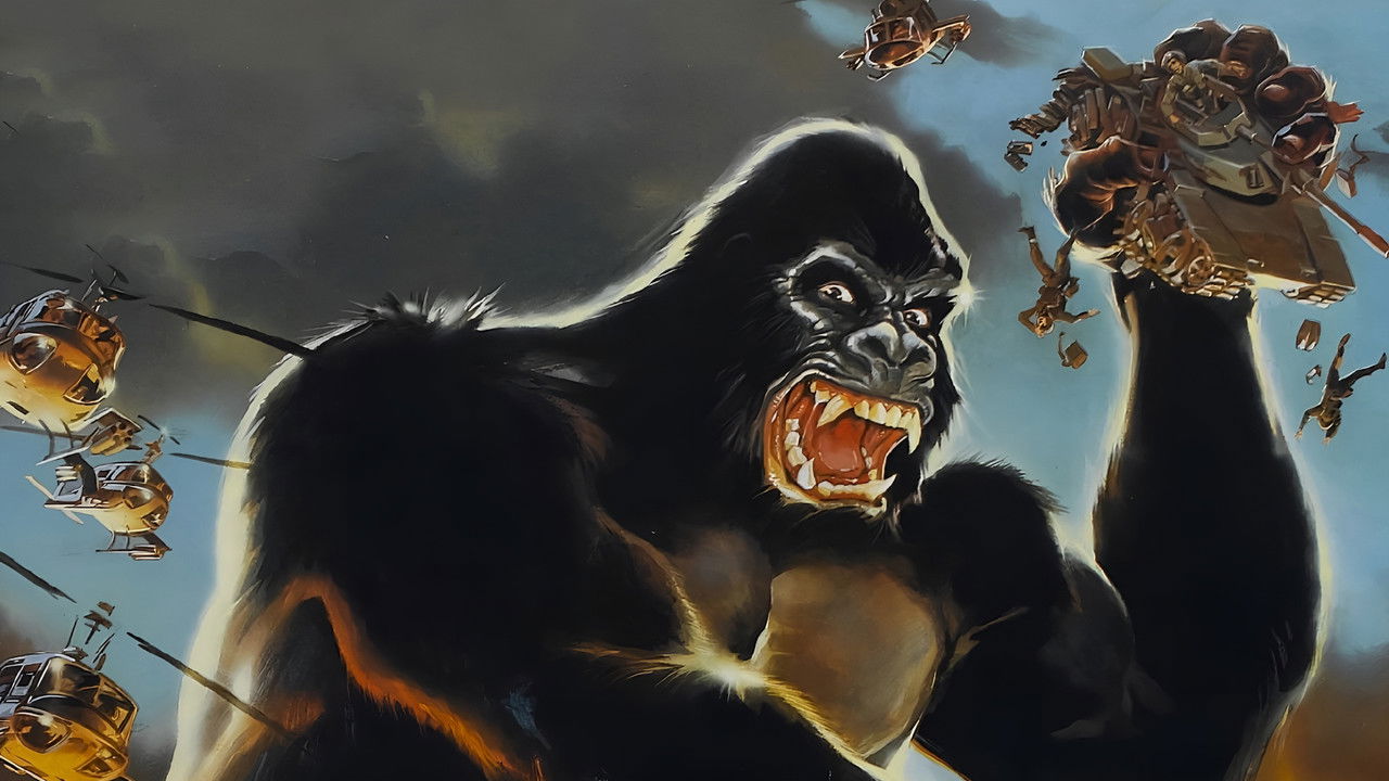 King Kong Lives (1986) backdrop artwork