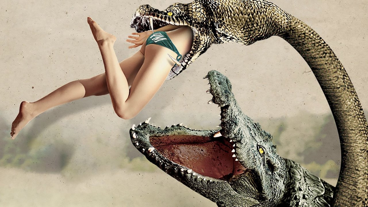 Lake Placid vs. Anaconda (2015) backdrop artwork