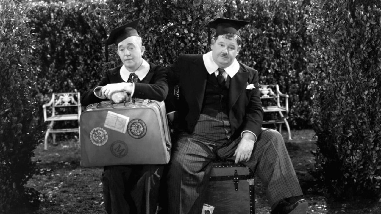 A Chump at Oxford (1940) backdrop artwork