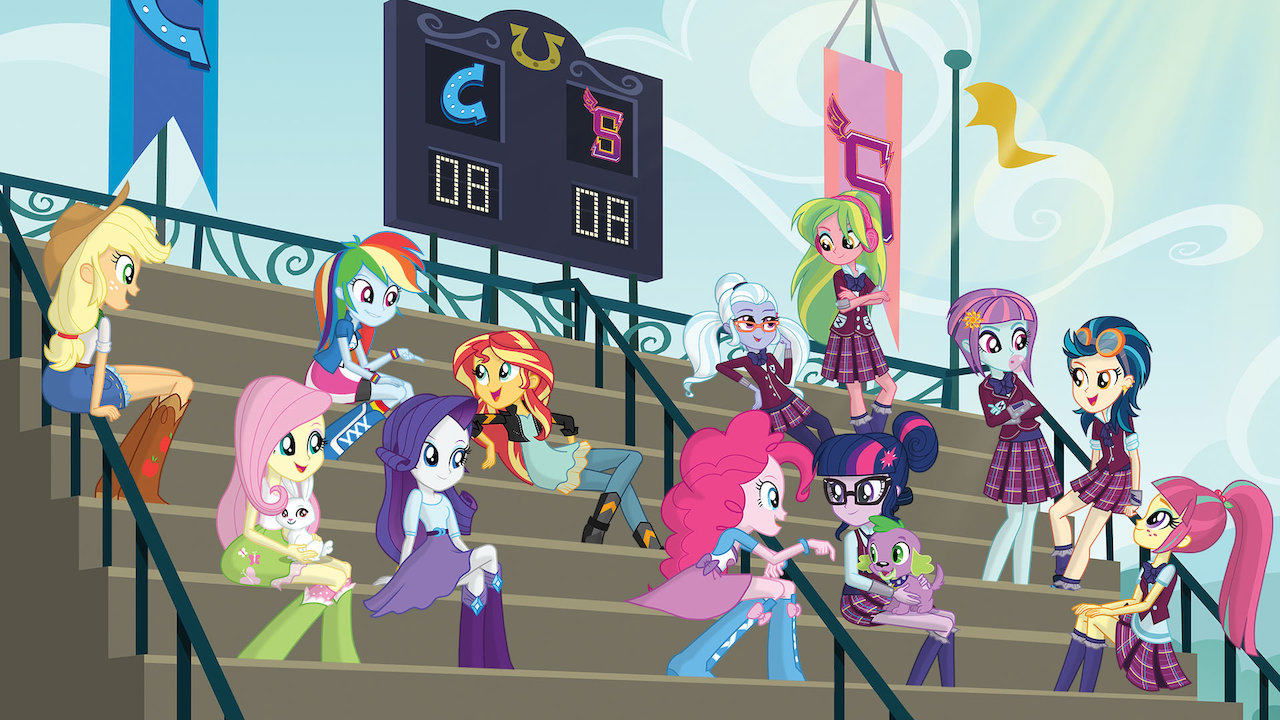 My Little Pony: Equestria Girls - Friendship Games (2015) backdrop artwork