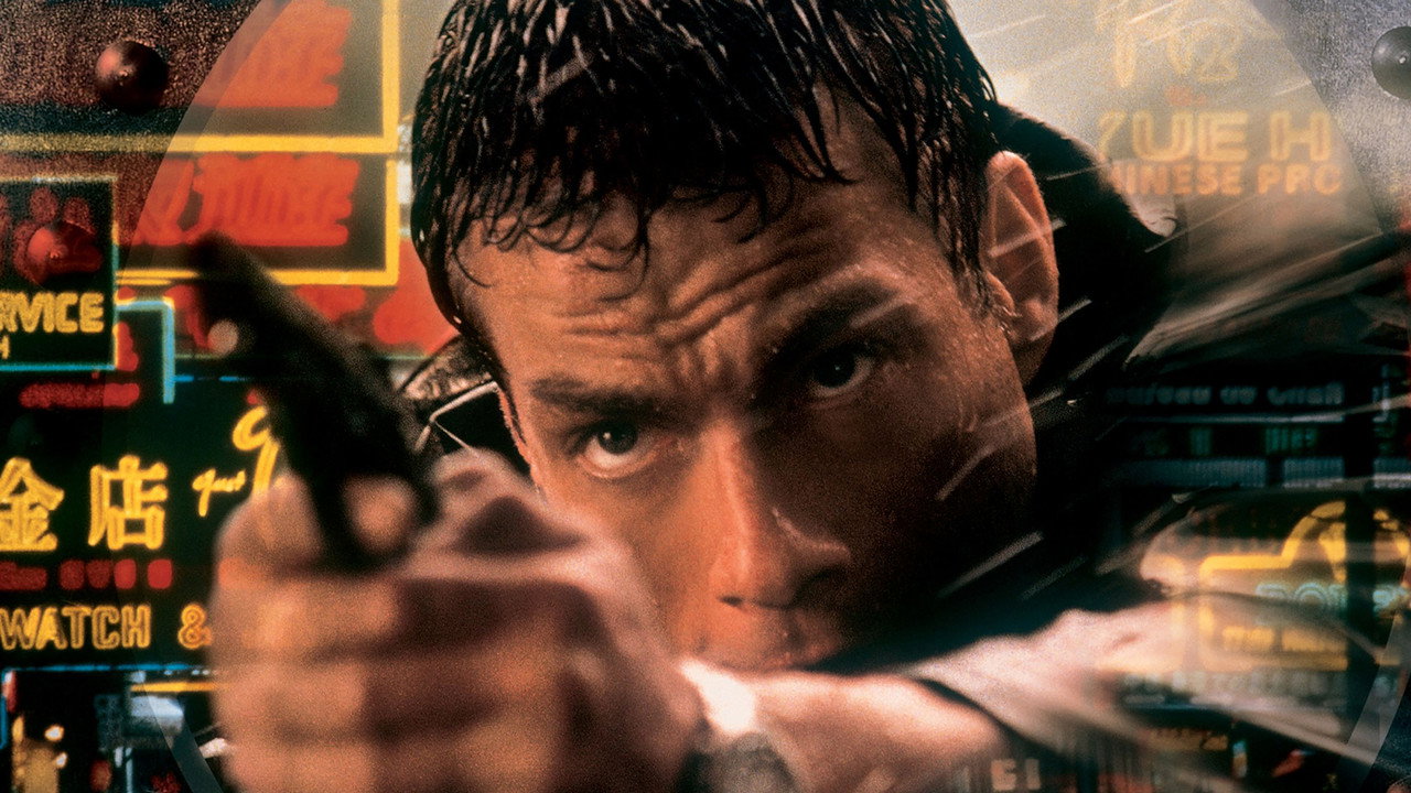 Knock Off (1998) backdrop artwork