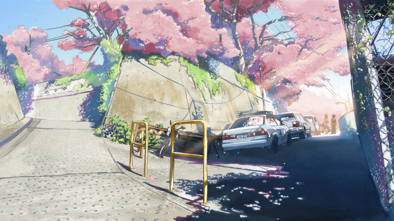 5 Centimeters per Second (2007) backdrop artwork