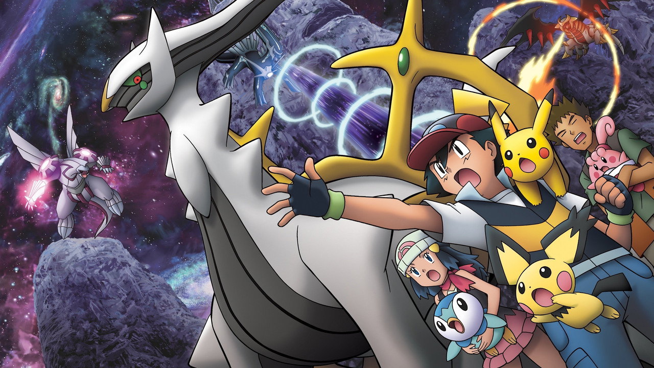 Pokémon: Arceus and the Jewel of Life (2009) backdrop artwork