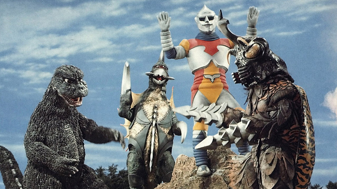 Godzilla vs. Megalon (1973) backdrop artwork