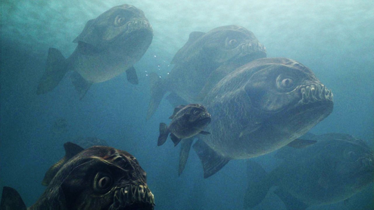 Mega Piranha (2010) backdrop artwork