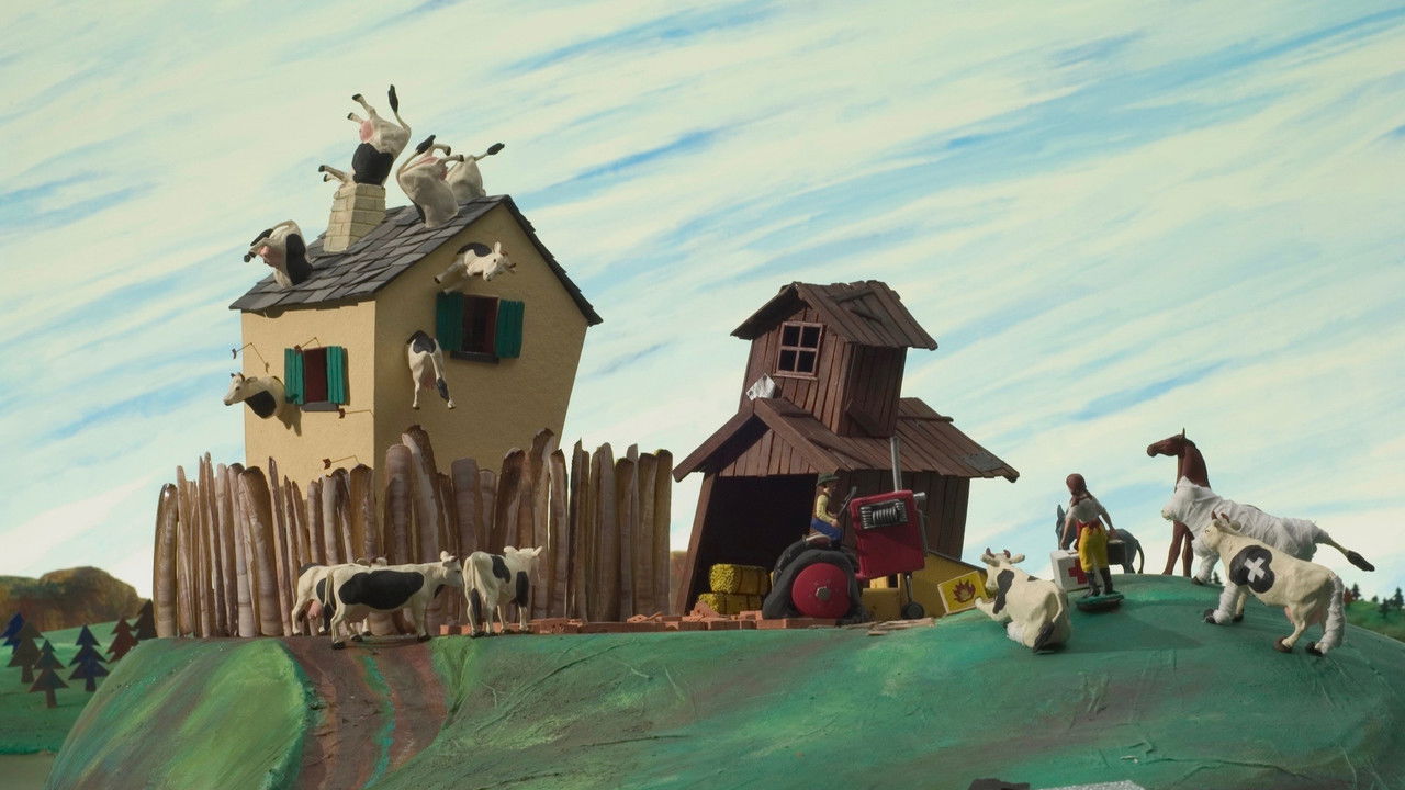 A Town Called Panic (2009) backdrop artwork