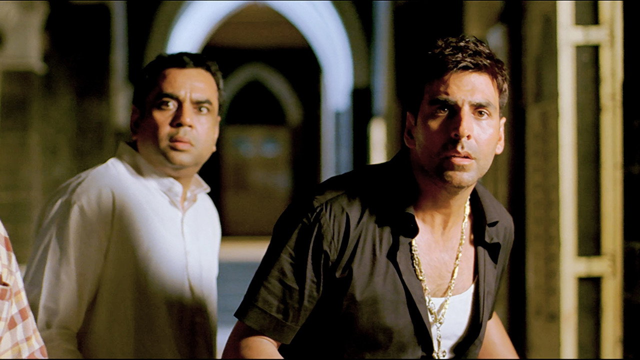Bhagam Bhag (2006) backdrop artwork