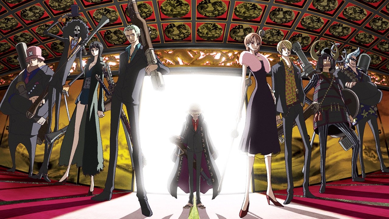 One Piece Film: Strong World (2009) backdrop artwork