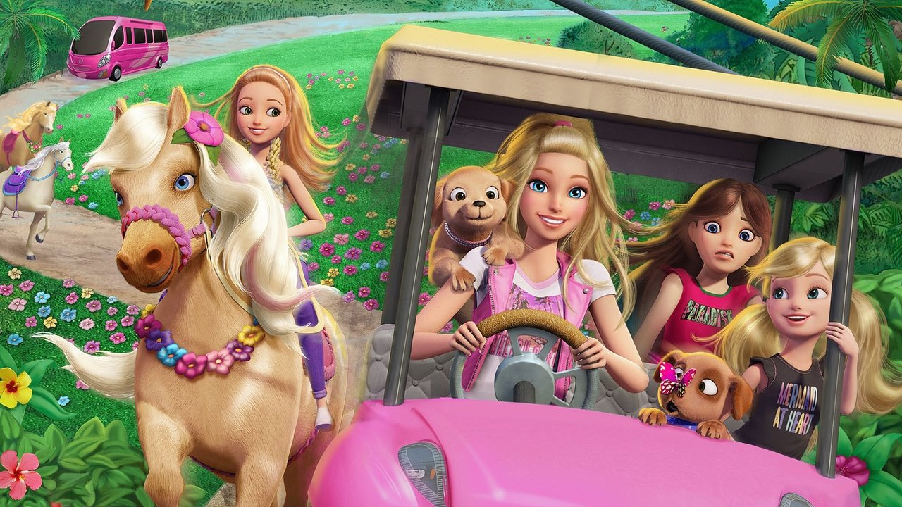 Barbie & Her Sisters in a Puppy Chase (2016) backdrop artwork
