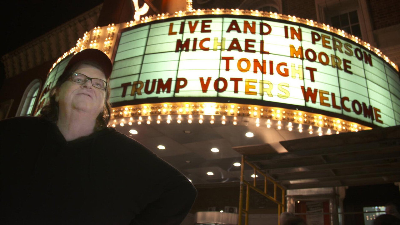 Michael Moore in TrumpLand (2016) backdrop artwork